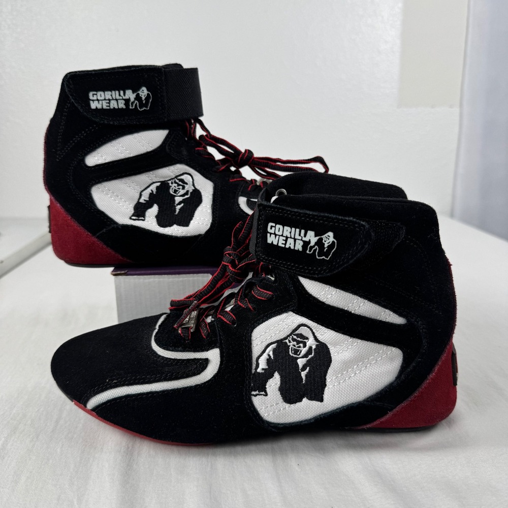 Limited Edition Gorilla Wear Chicago High Top Shoes Crossfit Bodybuilding Sz 6.5